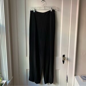 Giorgio Armani black silk pants